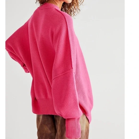 Free People Easy Street Tunic Sweater Medium NWT - Picture 2 of 16